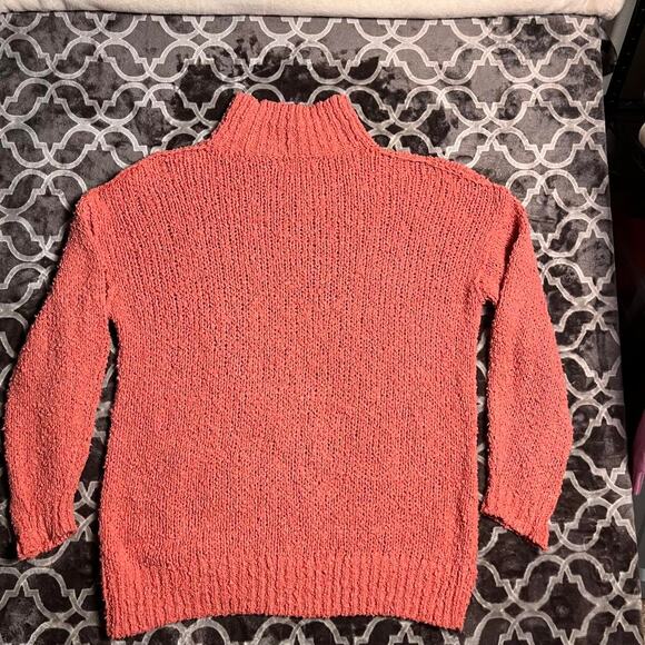 Anthropologie Need-It Sweater Women's Large Pink Oversized Chunky Knit Slouchy - Picture 3 of 8